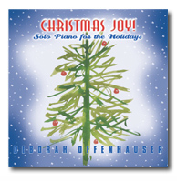 CD Cover - Christmas Joy - Solo Piano for the Holidays, by Deborah Offenhauser